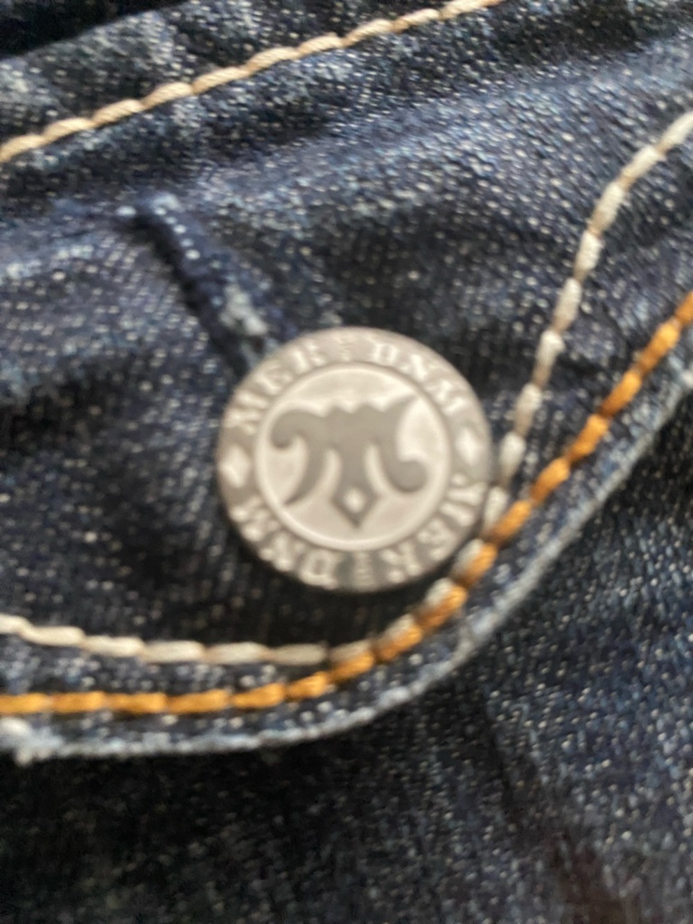 MEK denim jeans bootcut size 26/34 - Picture 8 of 8